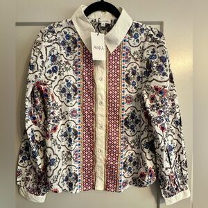 AVARA Floral Print Women's Blouse